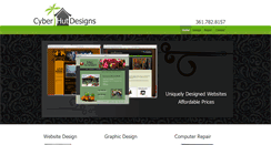 Desktop Screenshot of cyberhutdesigns.com